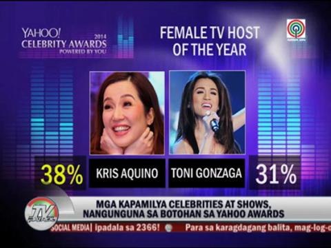 Kapamilya stars, shows lead Yahoo Awards