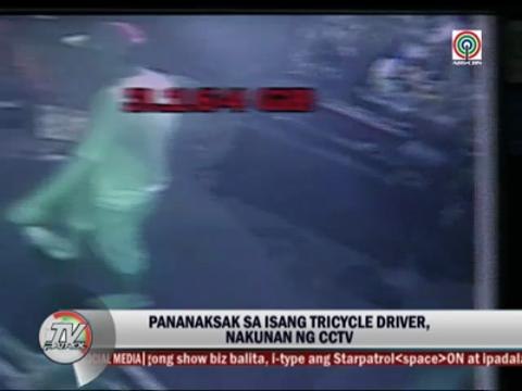 WATCH: Tricycle driver stabbed in Laoag City