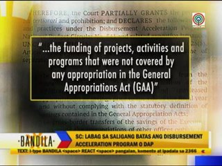 Why the Supreme Court declared DAP illegal