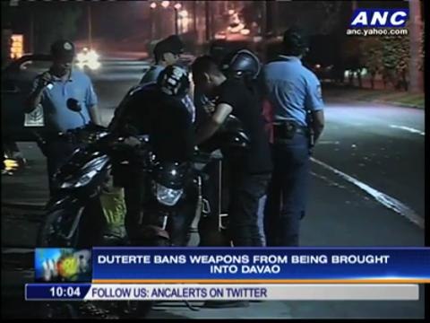 Aquino warns Duterte of potential terror threat