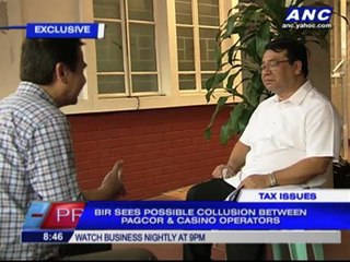 BIR sees 'collusion' between PAGCOR, casino operators