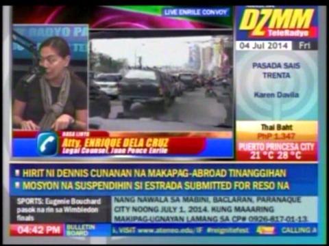 Enrile was scheduled for operation on Saturday: lawyer