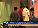 Enrile surrenders, hospitalized