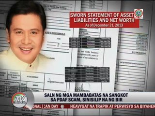 Download Video: EXCL: BIR probing declared wealth of lawmakers in PDAF scam