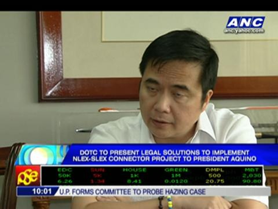 DOTC to present legal solutions to implement connector road project