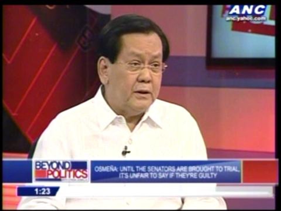 Enrile should be in Veterans, not Crame, says Serge