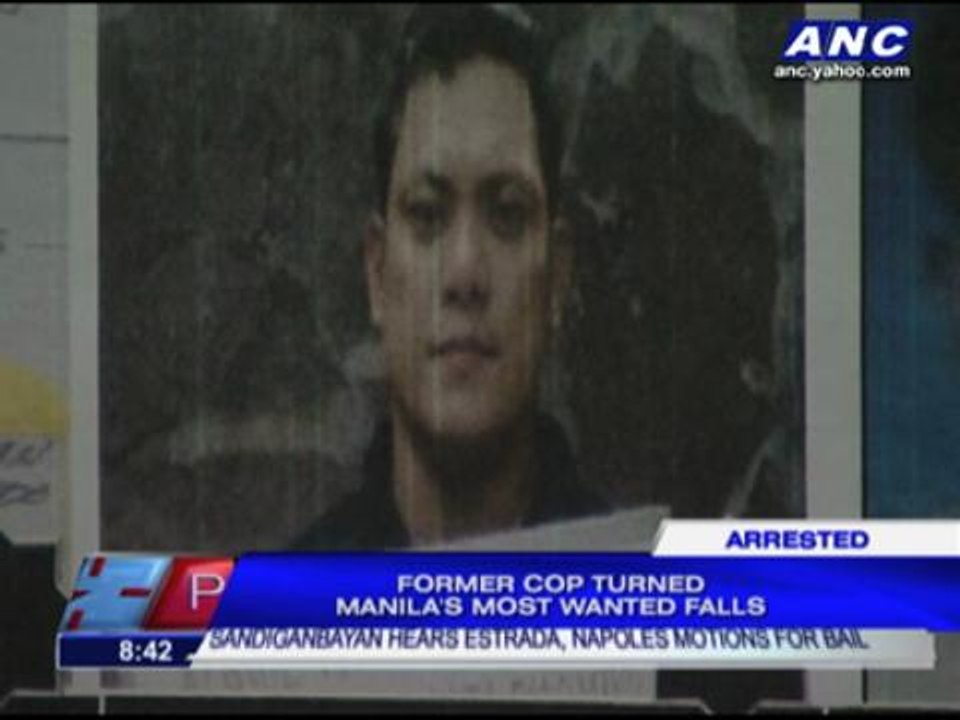 Manila's most wanted finally arrested