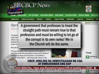 CBCP wants probe on DAP