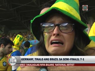 Brazil cries over World Cup defeat
