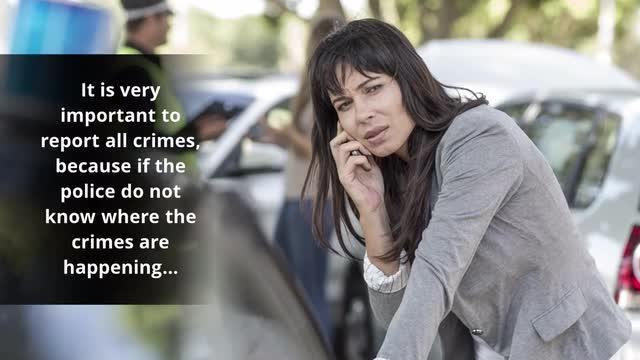what to do if you witness a crime video