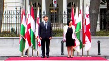 Macaristan Cumhurbaşkanı Ader Gürcistan'da - TİFLİS