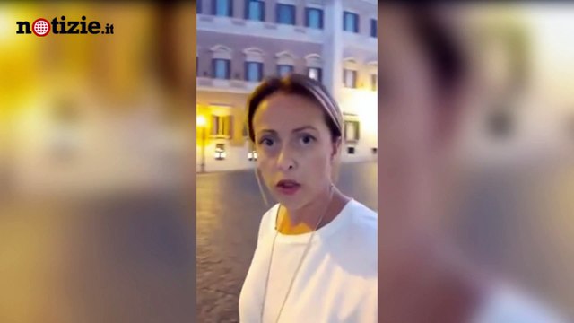 Giorgia Meloni In piazza contro il governo delle poltrone | Notizie.it