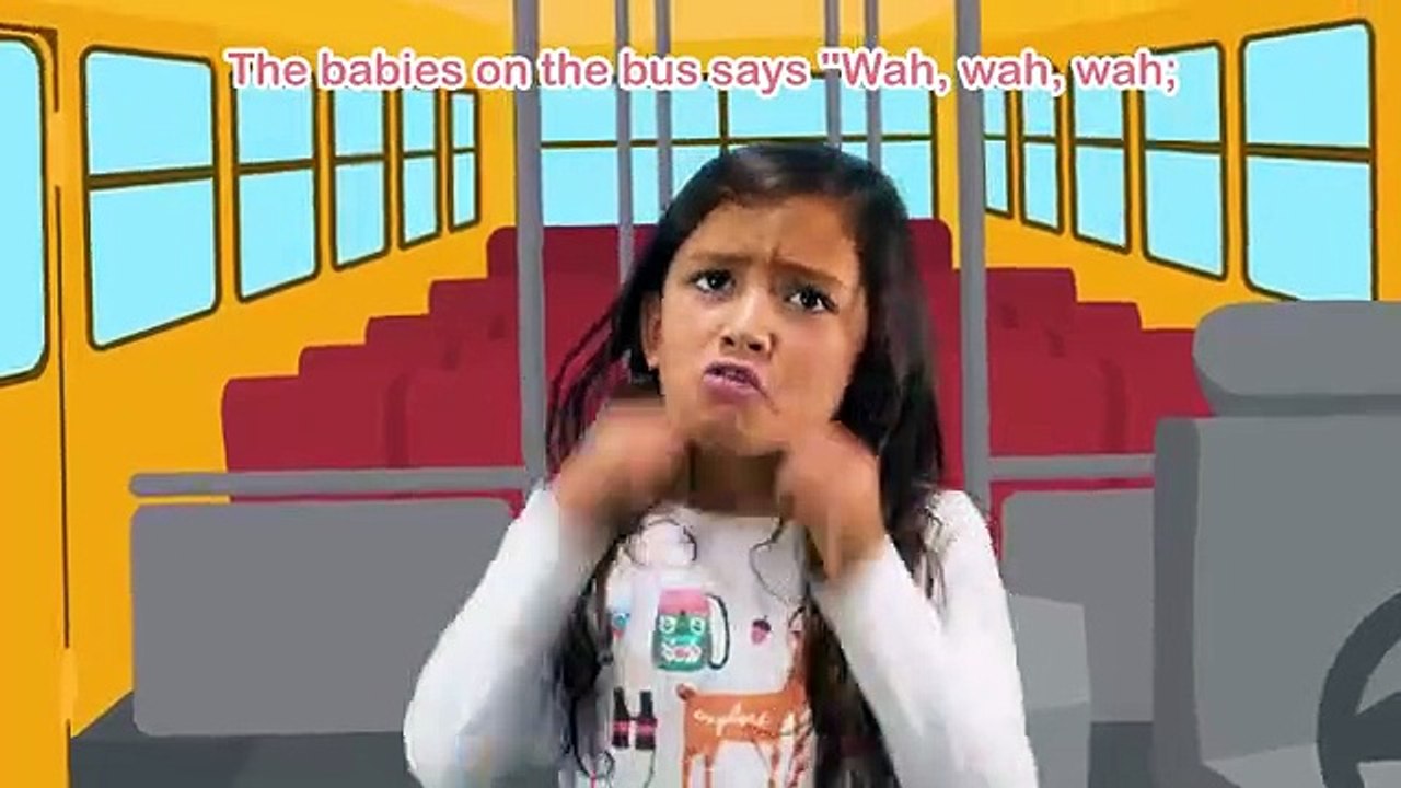 Wheels on the Bus - Nursery Rhymes- great song for kids-