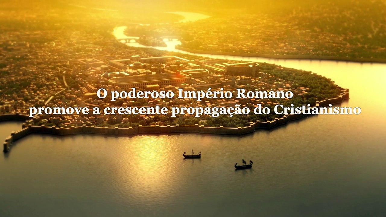 Música gospel "Aquele que detém a soberania sobre tudo" Clipe 12 - A ascensão e queda do Império Romano