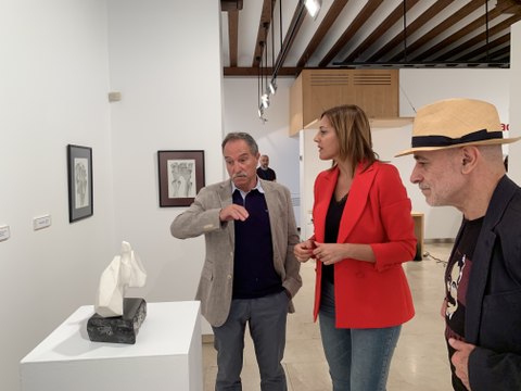 Las esculturas y dibujos de J.A. Amate en Valladolid