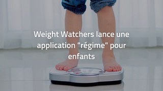 Weight Watchers lance une application 