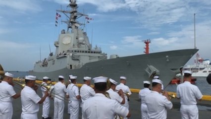 La fragata española Méndez Núñez arriba a Manila tras los pasos de Magallanes y Elcano
