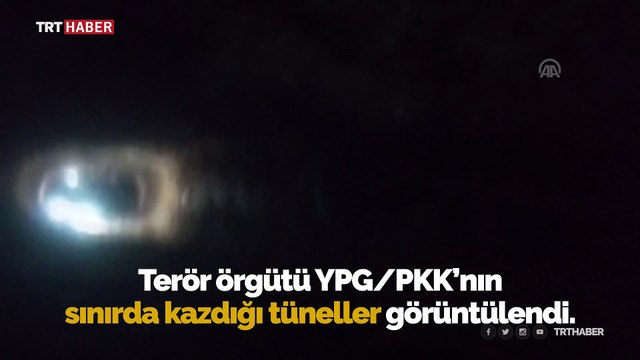 YPG/PKK Türkiye sınırında tüneller kazmaya devam ediyor