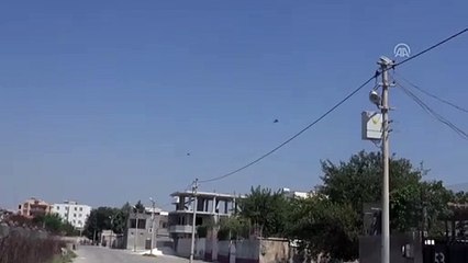Fırat'ın doğusunda üçüncü ortak helikopter uçuşu - ŞANLIURFA