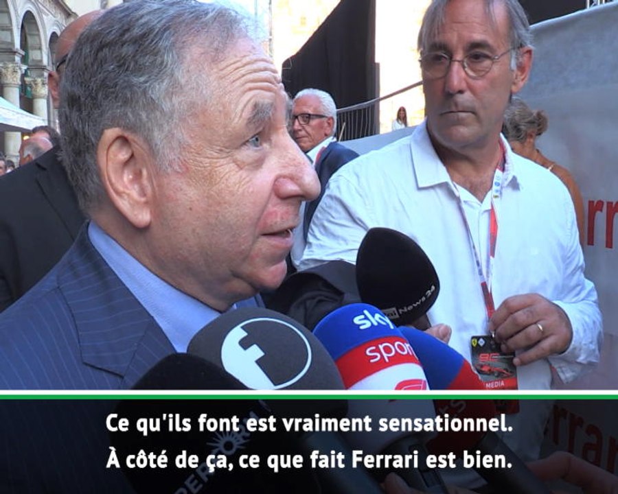 Ferrari - Todt : "Leclerc a encore un long chemin devant lui"