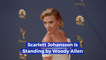 Scarlett Johansson Backs Woody Allen
