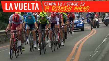 19 coureurs dans l'échapppée / 19 riders in the breakaway - Étape 12 / Stage 12 | La Vuelta 19