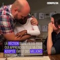 La réaction d'une petite fille qui apprend qu'elle va être adoptée