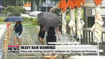 Tải video: Heavy rain warning issued for Seoul and surrounding areas