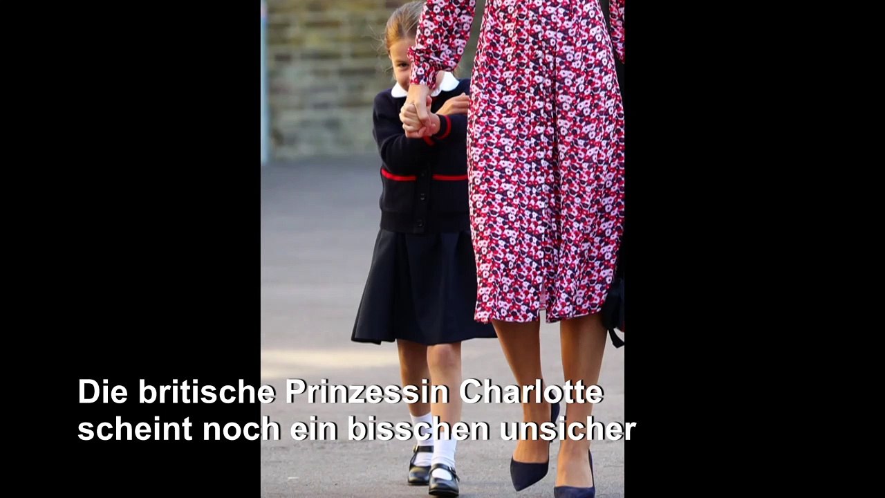 Erster Schultag für britische Prinzessin Charlotte