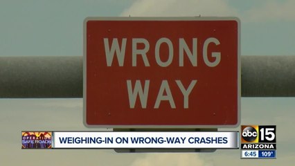 Feds weigh in on how to address wrong-way driving problems in Arizona