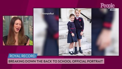 See Princess Charlotte's First Day of School Portrait — and How It Compares to Prince George's!