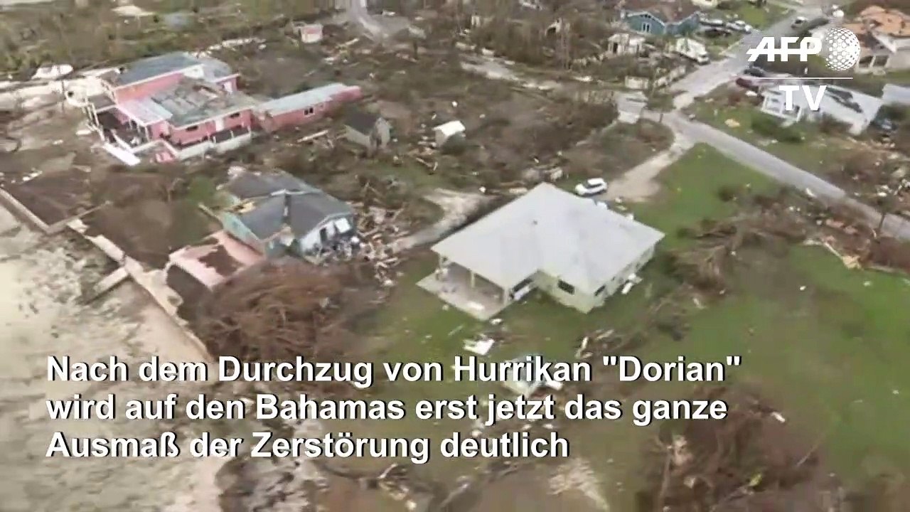 So zerstörerisch war Hurrikan 'Dorian' auf den Bahamas