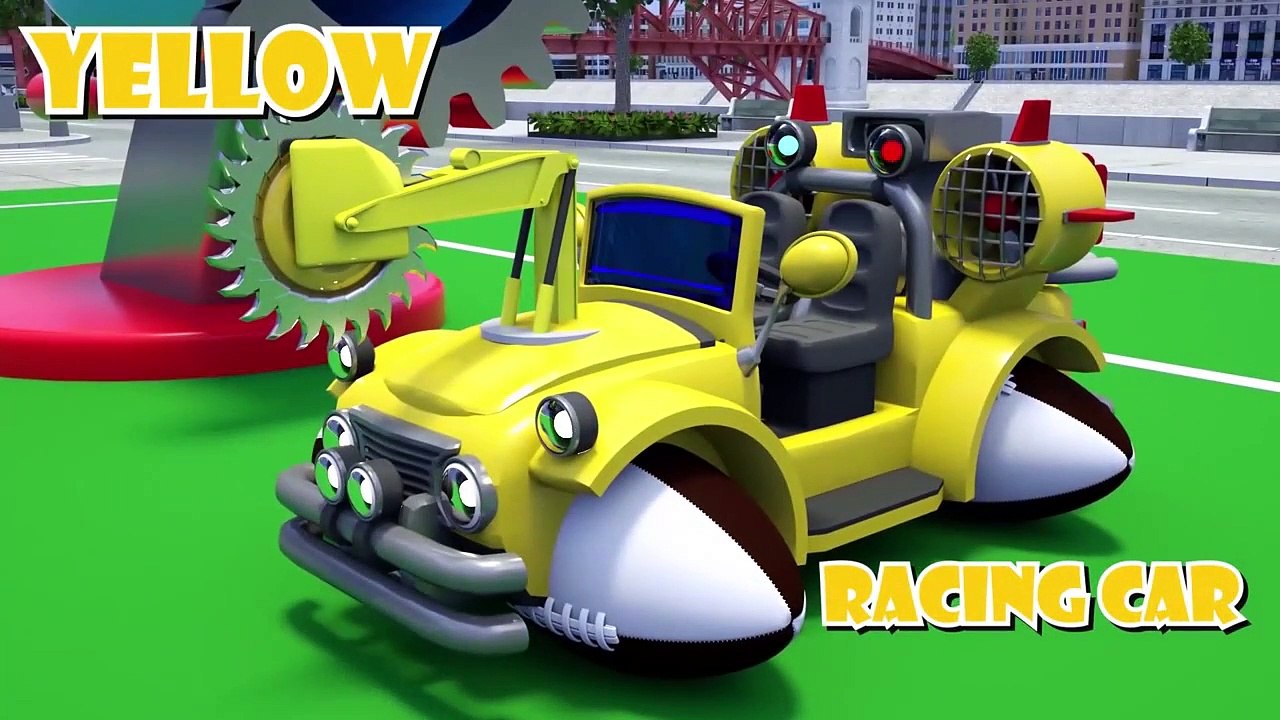 Kids Learning Colors - Lamborghini, Ambulance and Trucks | Children Nursery Rhyme