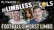 LOLs | The worst limbs in football (Feat. Arsenal and Tottenham fans)