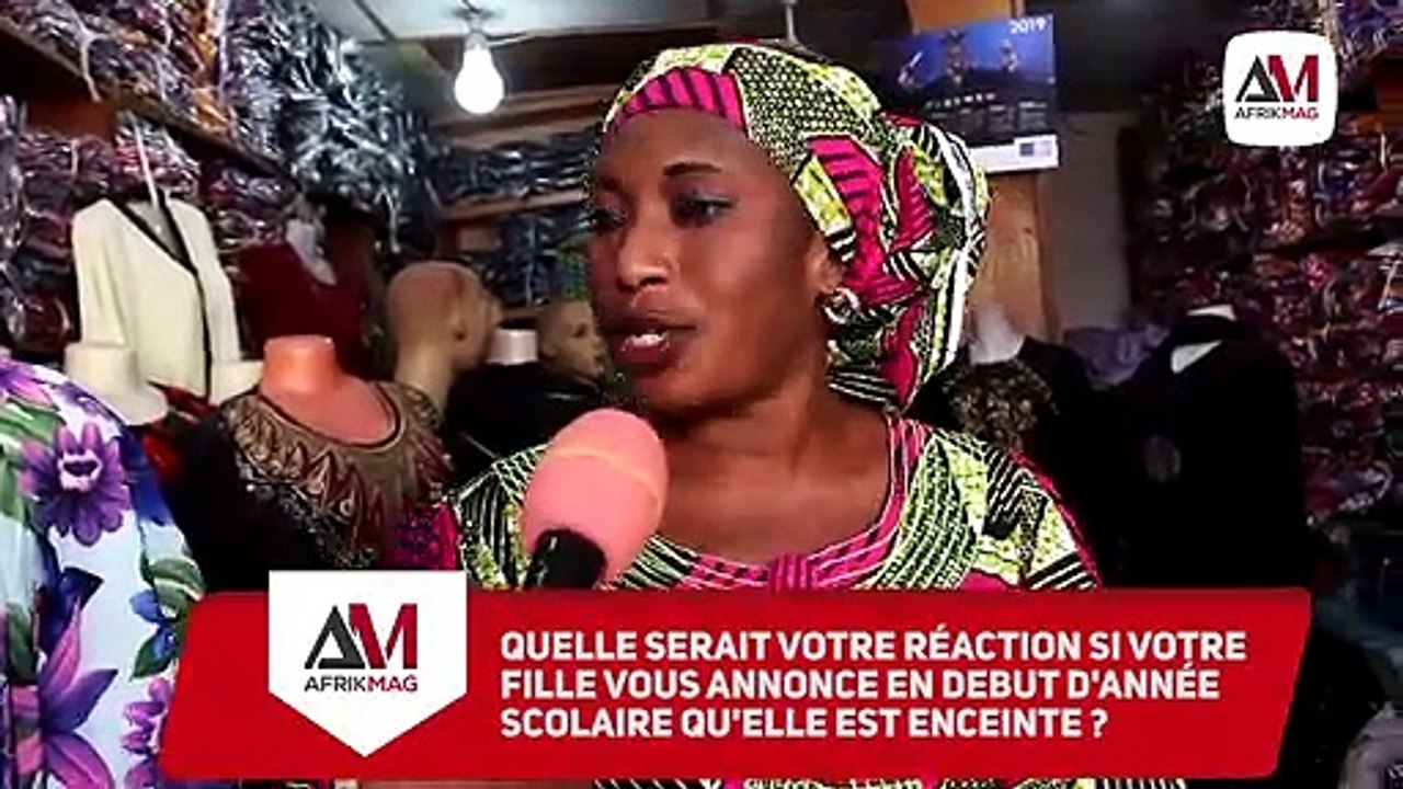 Quelle sera ta réaction, si ta fille t'annonce...