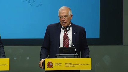 Borrell dice que no va a calificar a Torra por decir que "sólo acatará la sentencia que él quiera"