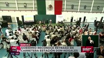 Jiménez Espriú promete entregar carretera en Sonora en dos meses