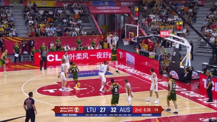 Undefeated Australia beat Lithuania to top group H