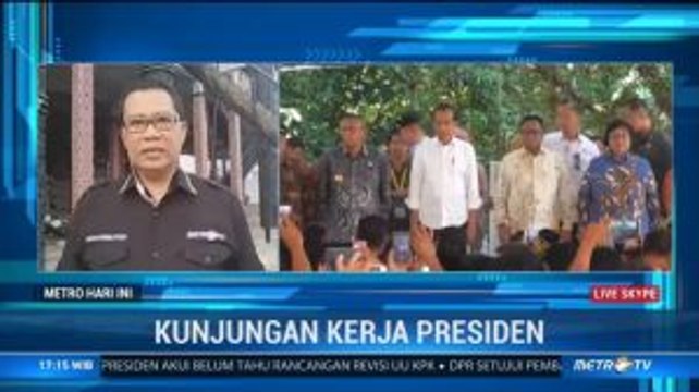 Jokowi Bagikan SK TORA dan Sertifikat Tanah ke Warga Kalbar