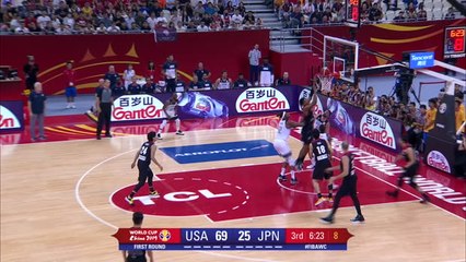 FIBA World Cup: USA 98-45 Japan