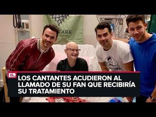 Jonas Brothers atendieron el llamado de una fan con cáncer