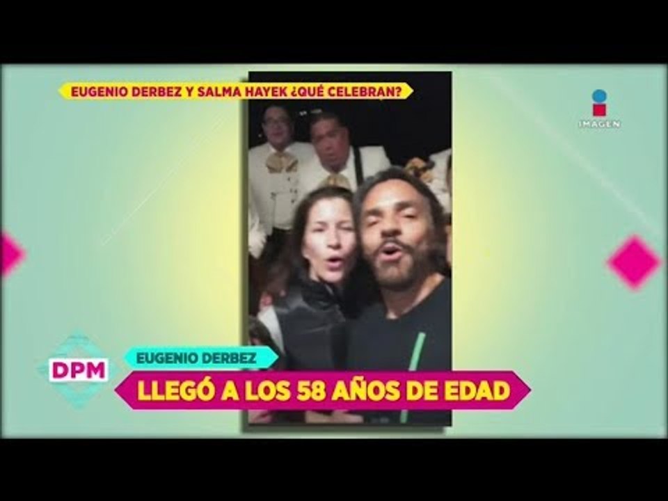 ¡Así festejan su cumpleaños Eugenio Derbez y Salma Hayek! | De Primera Mano