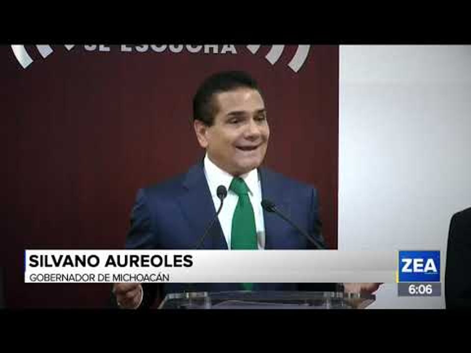 Silvano Aureoles informa que el CJNG no tiene relación con los enfrentamientos en Tepalcatepec