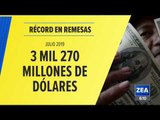 El mes de Julio 2019 registra récord histórico en envío de remesas | Noticias con Francisco Zea