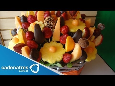 ¿Cómo elaborar unos hermosos arreglos de frutas?. Arreglos de frutas paso a paso