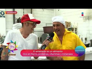 ¡Sajid visitó a una familia que elabora productos de amaranto! | Sale el Sol