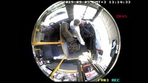 Kahramanmaraş tartıştığı otobüs şoförünü baltayla tehdit etti