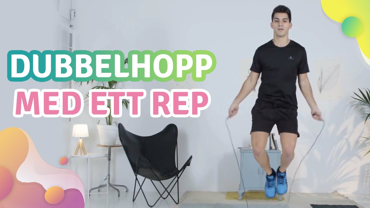 Dubbelhopp med ett rep - Steg för Hälsa