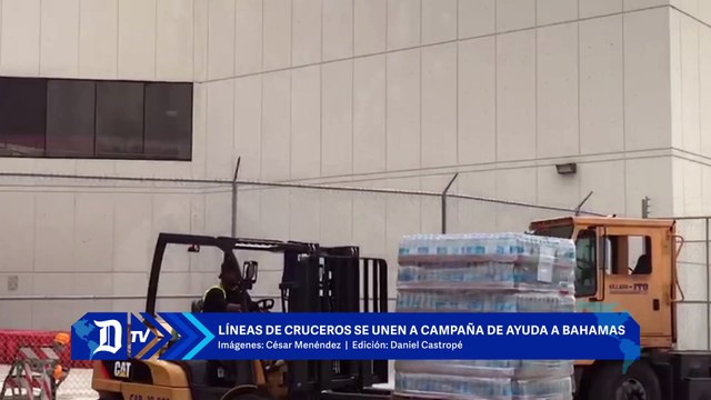 Líneas de cruceros se unen a campaña de ayuda para Bahamas