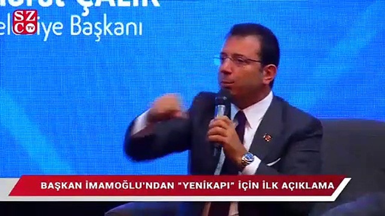 Başkan İmamoğlu’ndan “Yenikapı” için ilk  açıklama